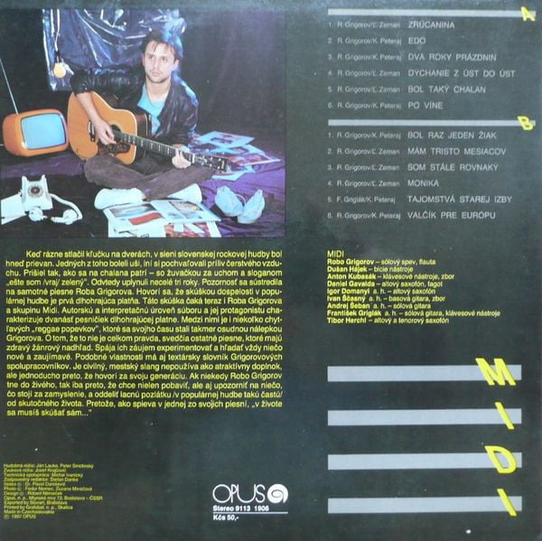 Robo Grigorov, Midi - Robo Grigorov - Image 2